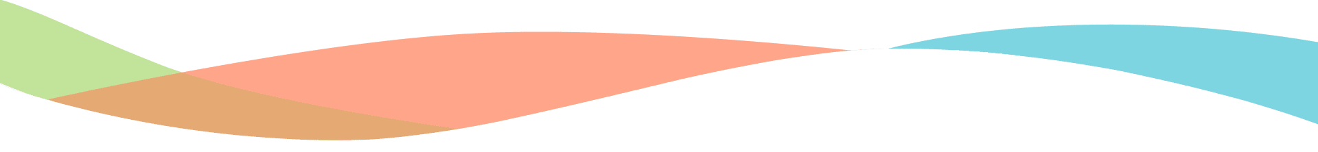 Colorful bottom border
